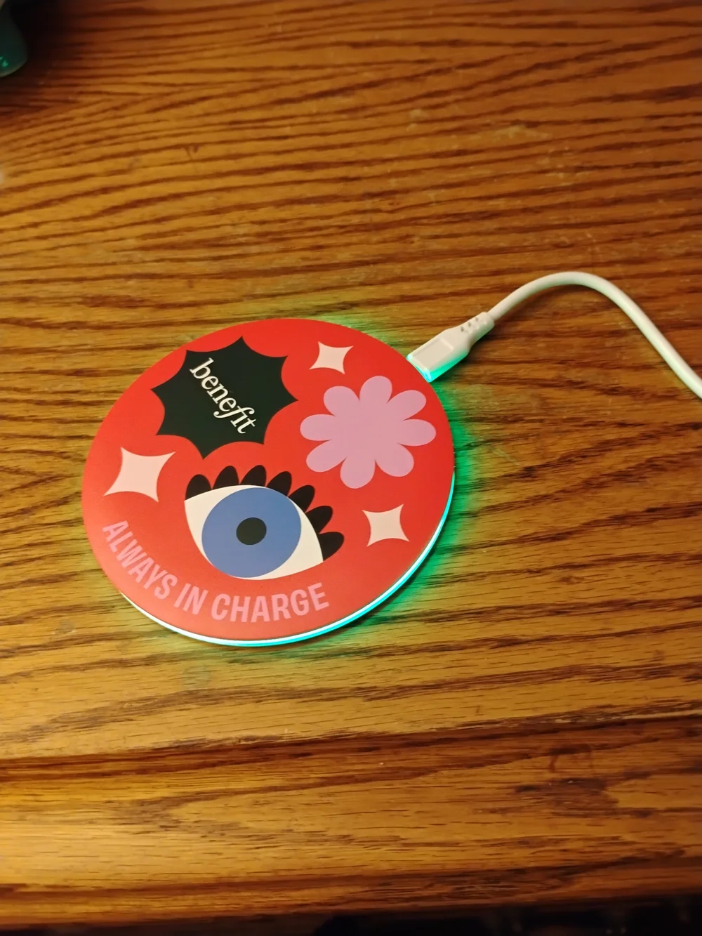 Benefit Pink Wireless Charger Pad